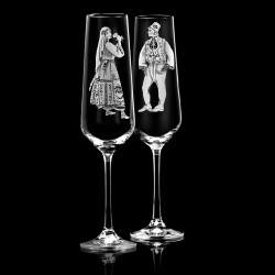 Мома и Ерген - сватбени чаши