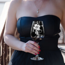 Четирилистна детелина - чаша за вино