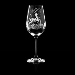 Снежна приказка - чаша за вино