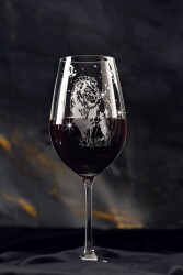 Зодия Лъв – чаша за вино