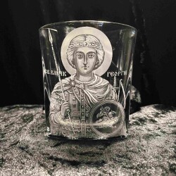 Св. Георги - чаша за уиски