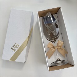 Кристална чаша за вино с елементи Swarovski - Киара