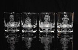 Български ханове – чаши за твърд алкохол