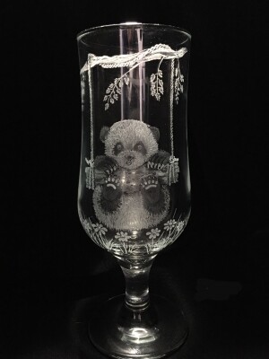 Щастлива панда –  чаша за бира