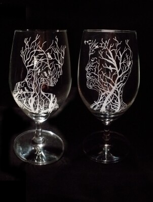 Комплект Живот – чаши за вино