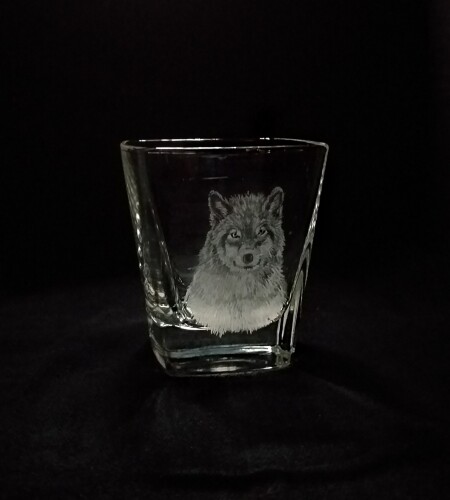 Вълк – чаша за твърд алкохол