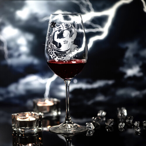 Зодия Водолей - чаша за вино
