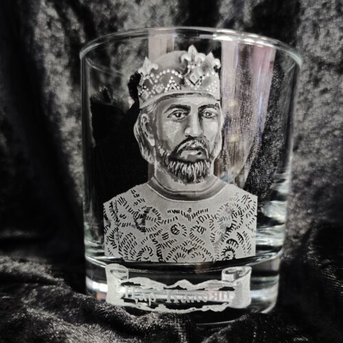 Комплект български царе – 4 чаши за твърд алкохол