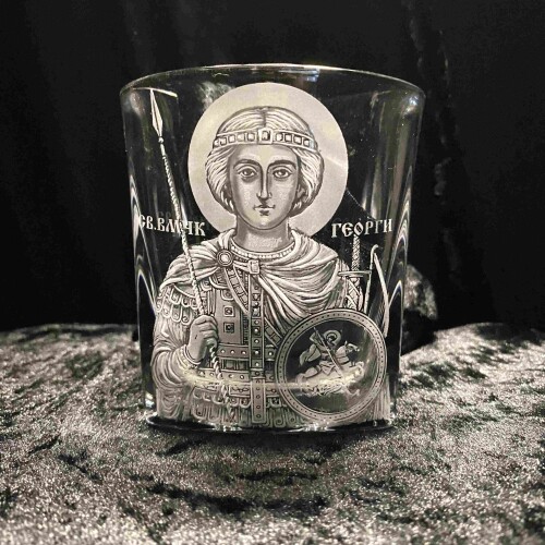 Св. Георги - чаша за уиски