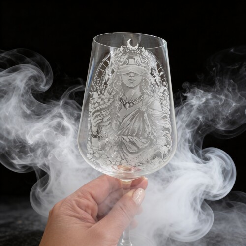 Богинята Фортуна – чаша за вино