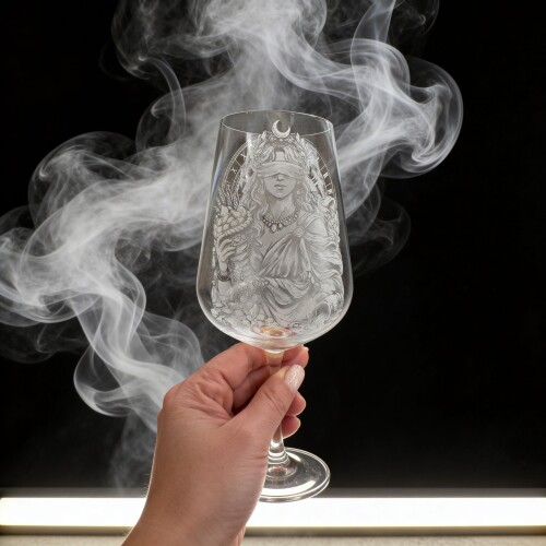 Богинята Фортуна – чаша за вино